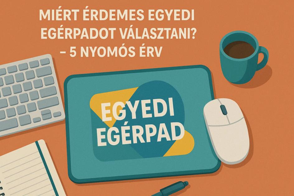 Miért érdemes egyedi egérpadot választani? – 5 nyomós érv