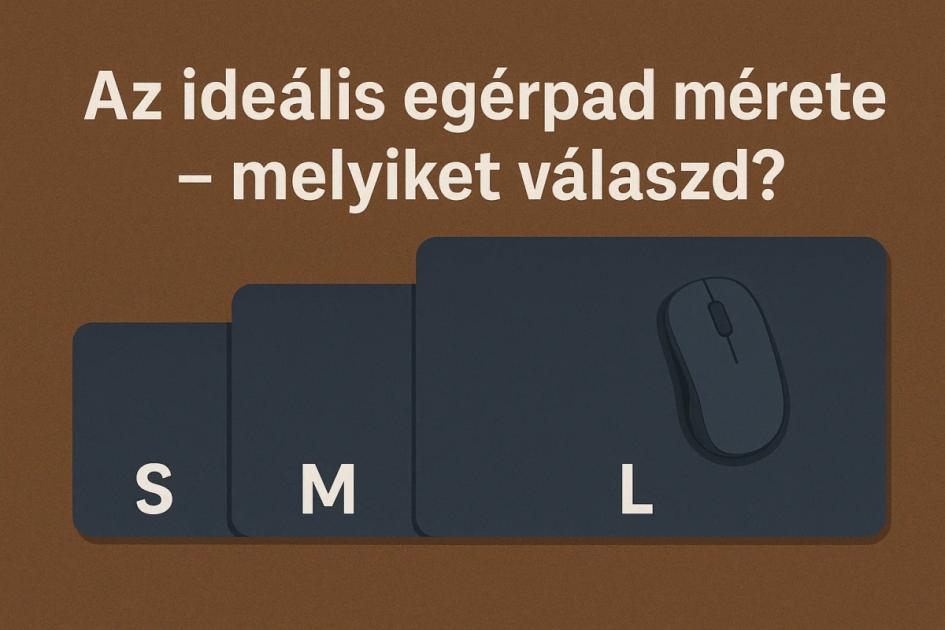 Az ideális egérpad mérete – melyiket válaszd?