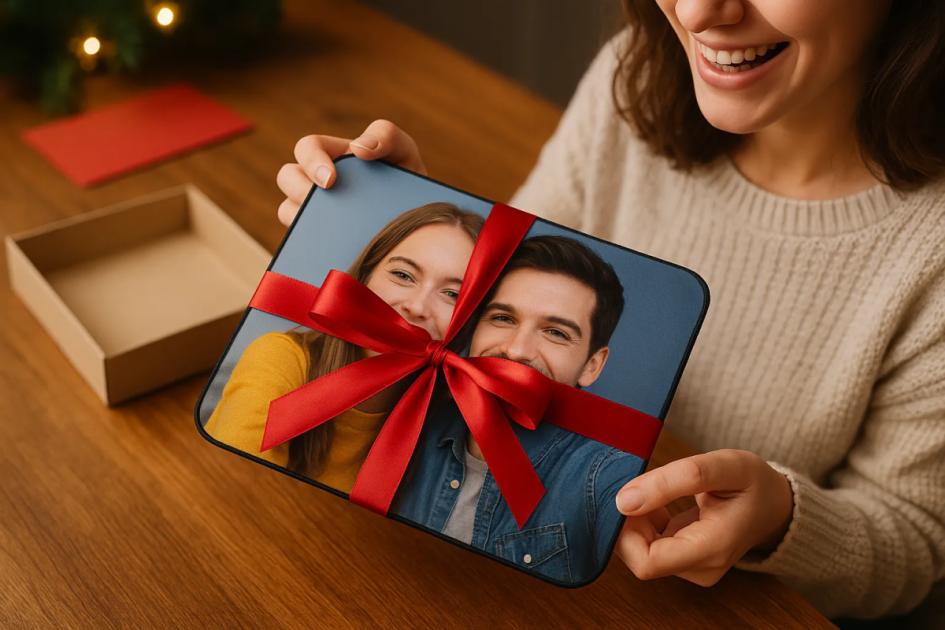 Egyedi ajándék ötlet: személyre szabott egérpad