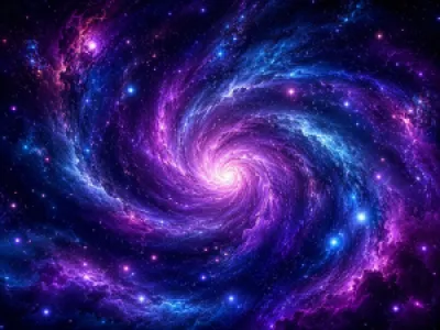 Űrspirál galaxis egérpad