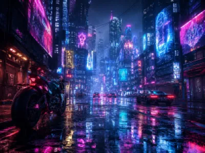 Cyberpunk városi éjszaka gamer egérpad