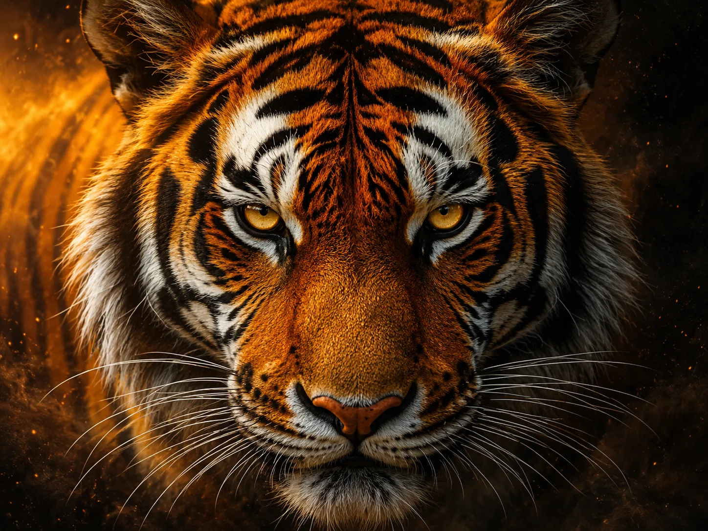 Tigris arckép egérpad