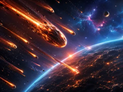 Űrbéli Meteorvihar Egérpad