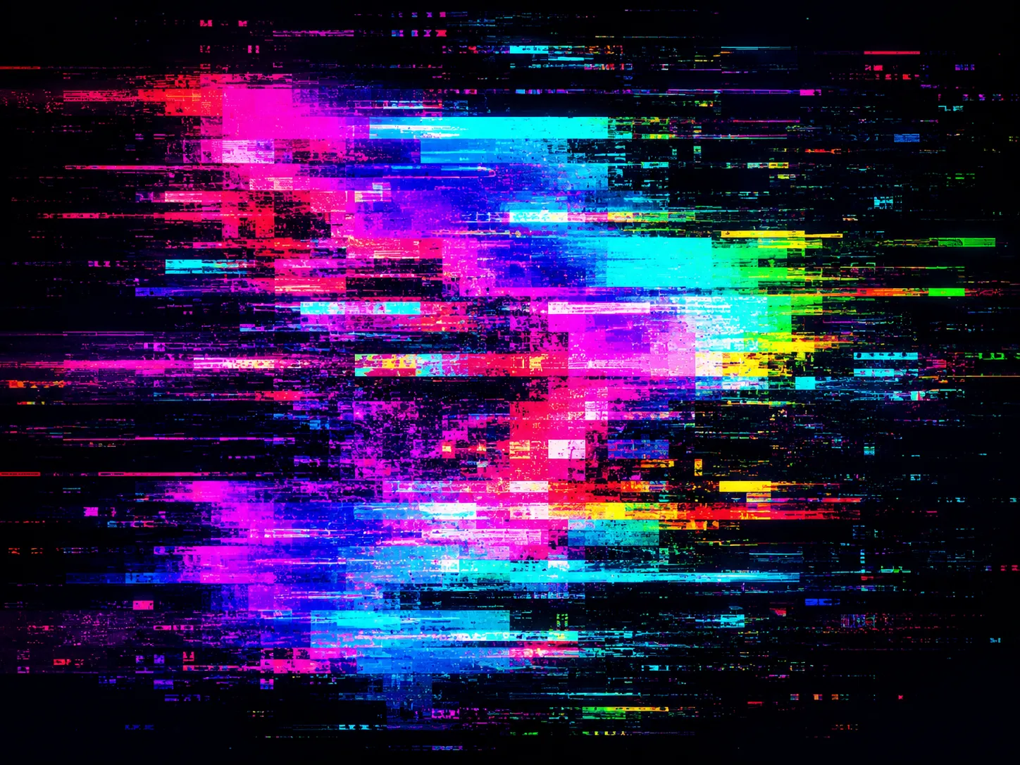 Digitális glitch absztrakt művészeti egérpad