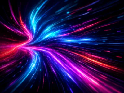 Neon fénycsatornák absztrakt egérpad