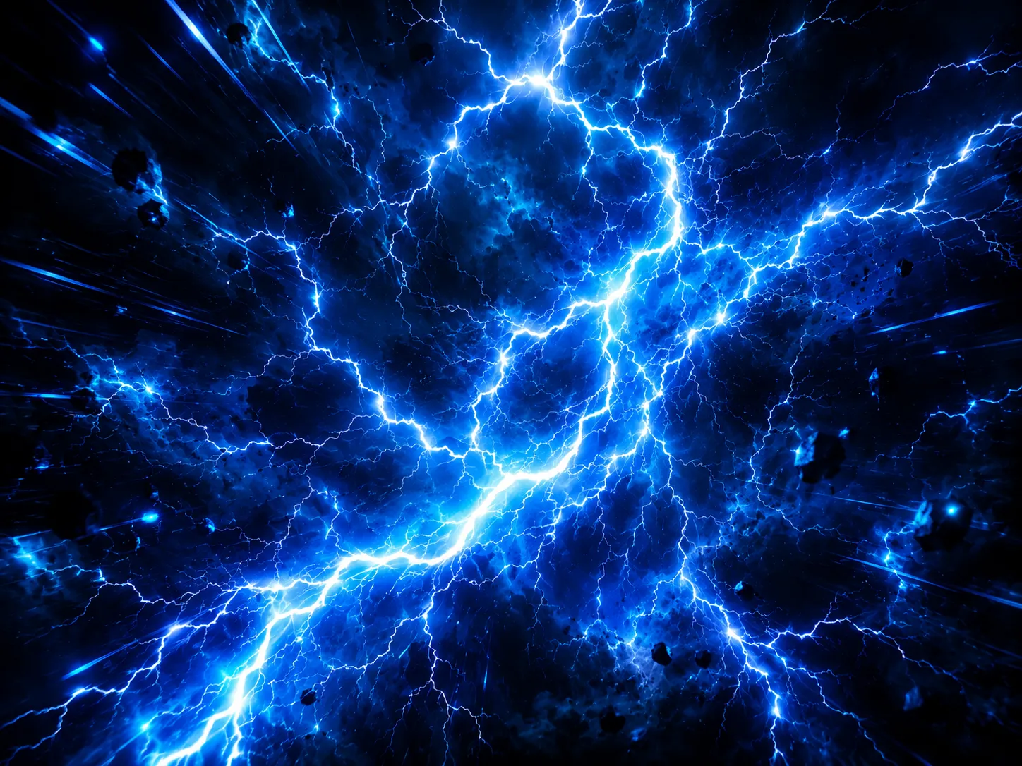 Villámlás és energia absztrakt egérpad
