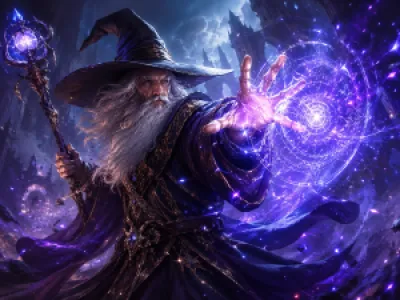 Varázsló ereje fantasy egérpad