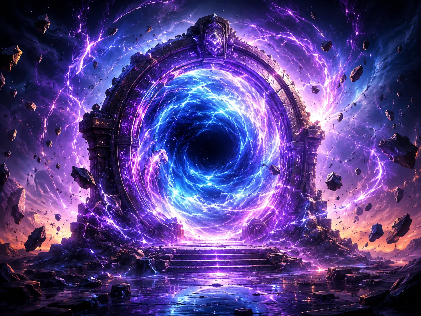 Lézeres dimenzió kapu fantasy egérpad